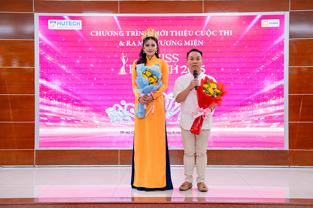Không chỉ trao vương miện tiền tỉ, Miss HUTECH 2025 còn ‘chơi lớn’ với phần thi Trang phục dân tộc