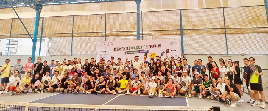 Tranh tài kịch tính và Hoạt động kết nối của Giải ITE Pickleball Du lịch