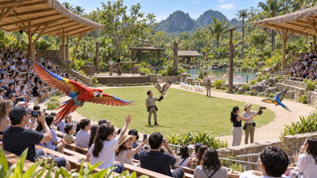 “Lên trời, xuống biển, vượt thảo nguyên”: Một ngày du hành qua 3 tầng thiên nhiên tại Safari Cần Giờ
